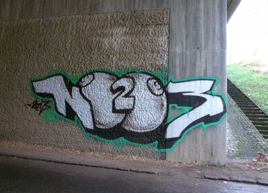 Graffiti Bombing - Photo by NOIIO3 (2013)