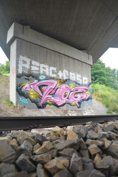 Graffiti Bombing - Photo by NOIIO3 - no2, number2 (2016)