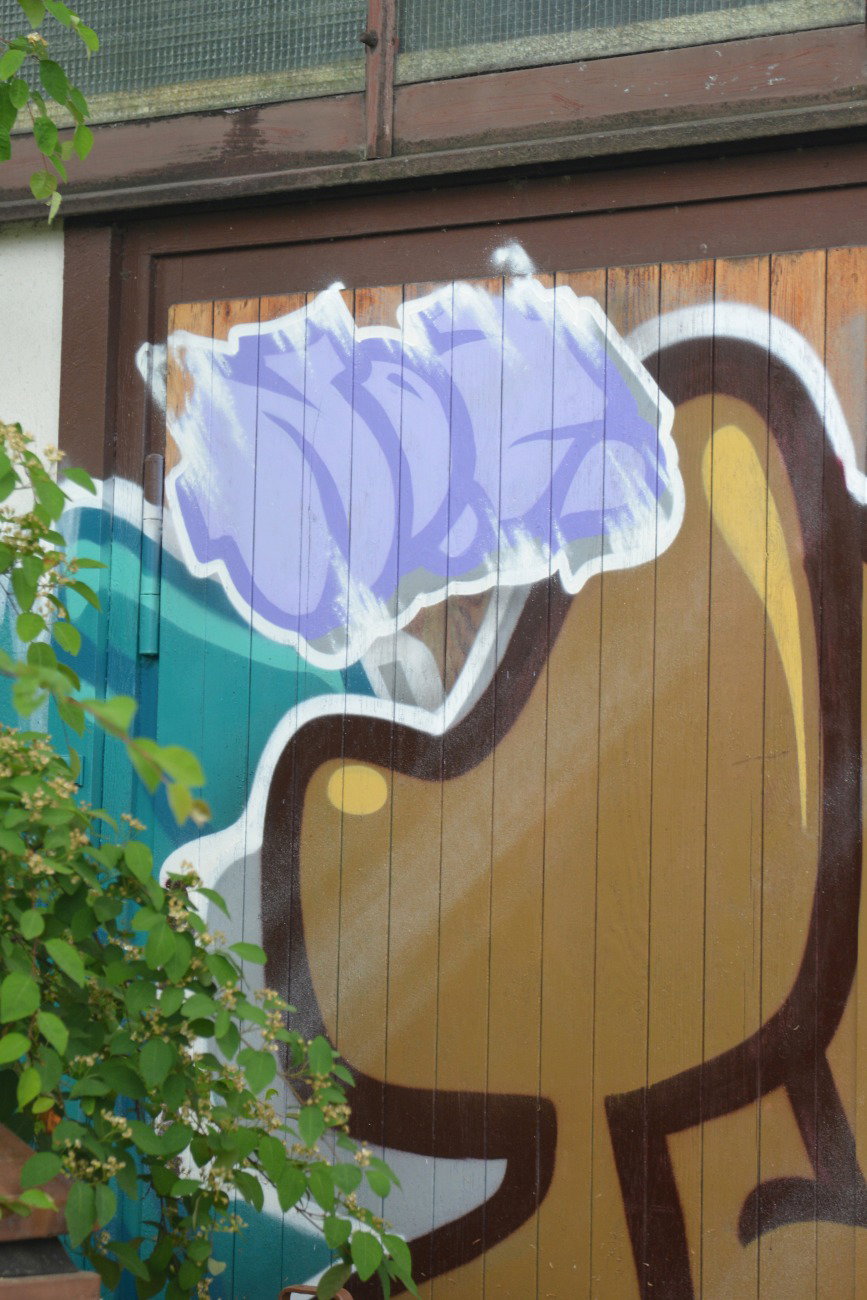 Graffiti Wall - Photo by NOIIO3 - no2, number2, nr2 (2016)