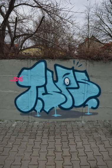 Graffiti Wall in Slubice - Photo by NOIIO3 - tups (2016)