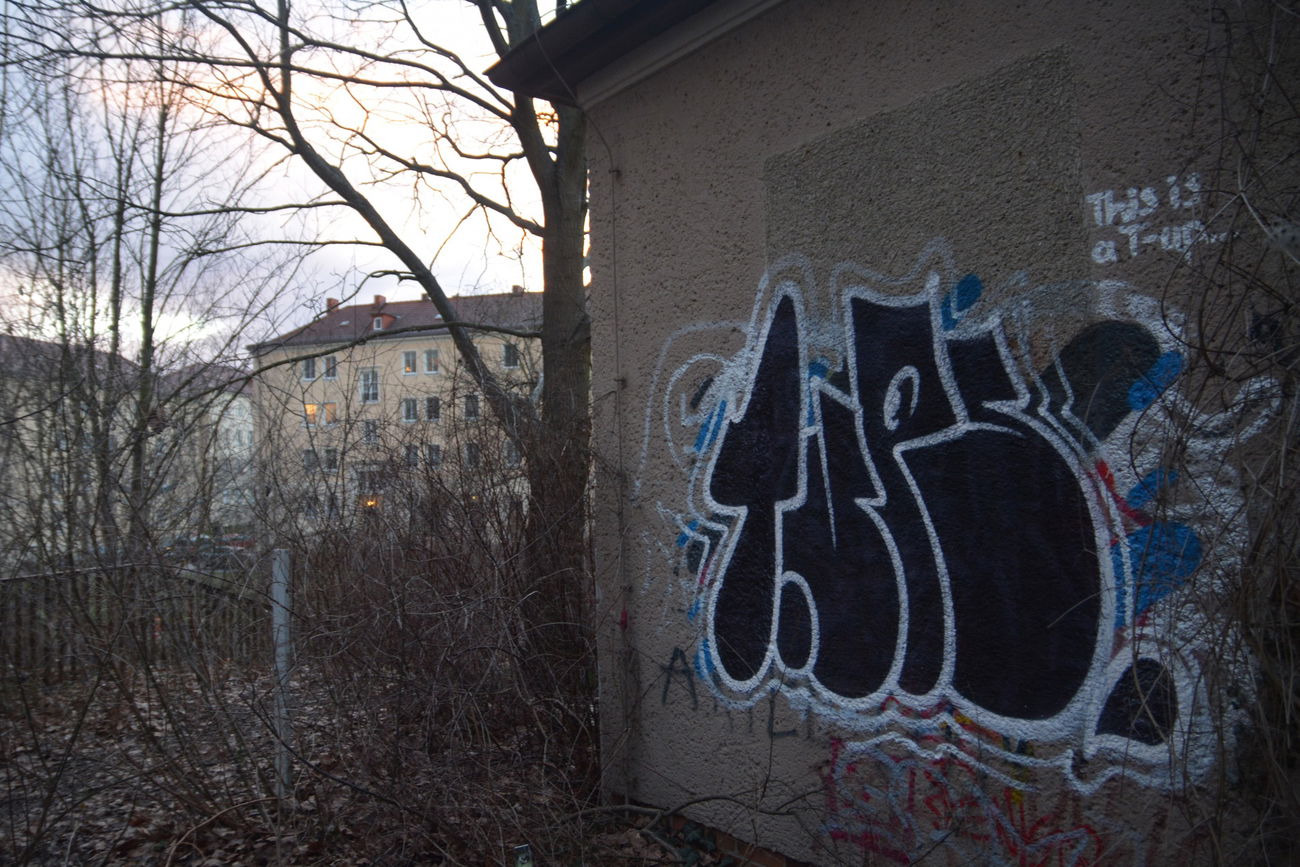 Graffiti Bombing in Frankfurt (Oder) - Photo by NOIIO3 - tups, throwup, tup (2016)