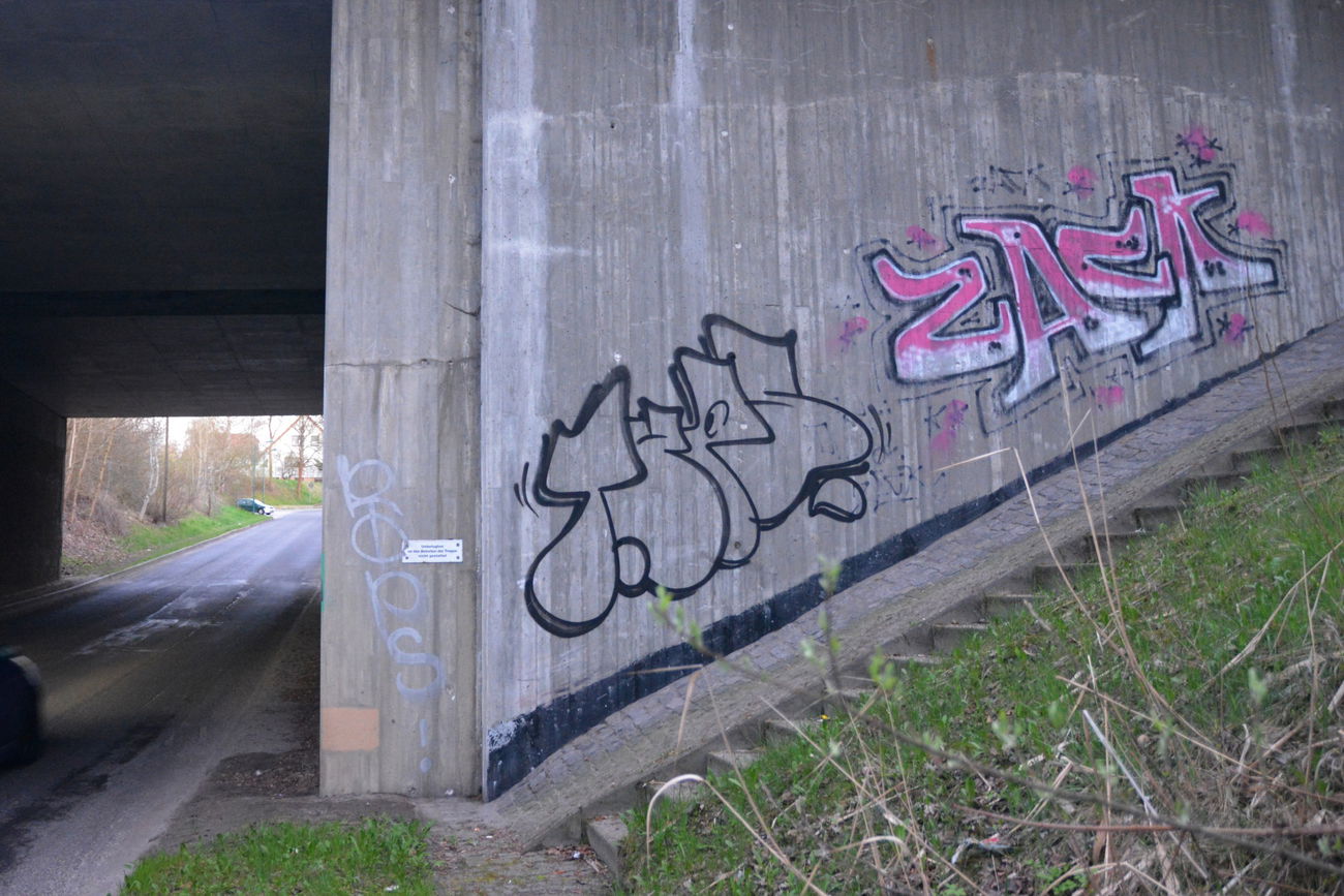 Graffiti Bombing - Photo by NOIIO3 - tups, tup