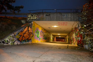 Graffiti Bombing in Frankfurt (Oder) - Photo by NOIIO3 - tups, throwup, tup (2016)