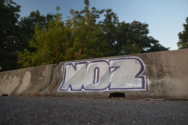 Graffiti Bombing in Frankfurt (Oder) - Photo by NOIIO3 - no2, numbertwo, nr2 (2016)