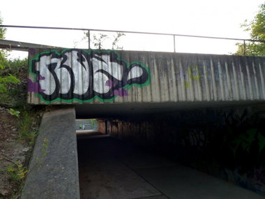 Graffiti Wall - Photo by NOIIO3 - no2, numbertwo, nuber2 (2013)