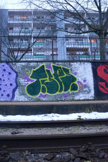 Graffiti Wall - Photo by NOIIO3 - tups, t, throwup (2017)