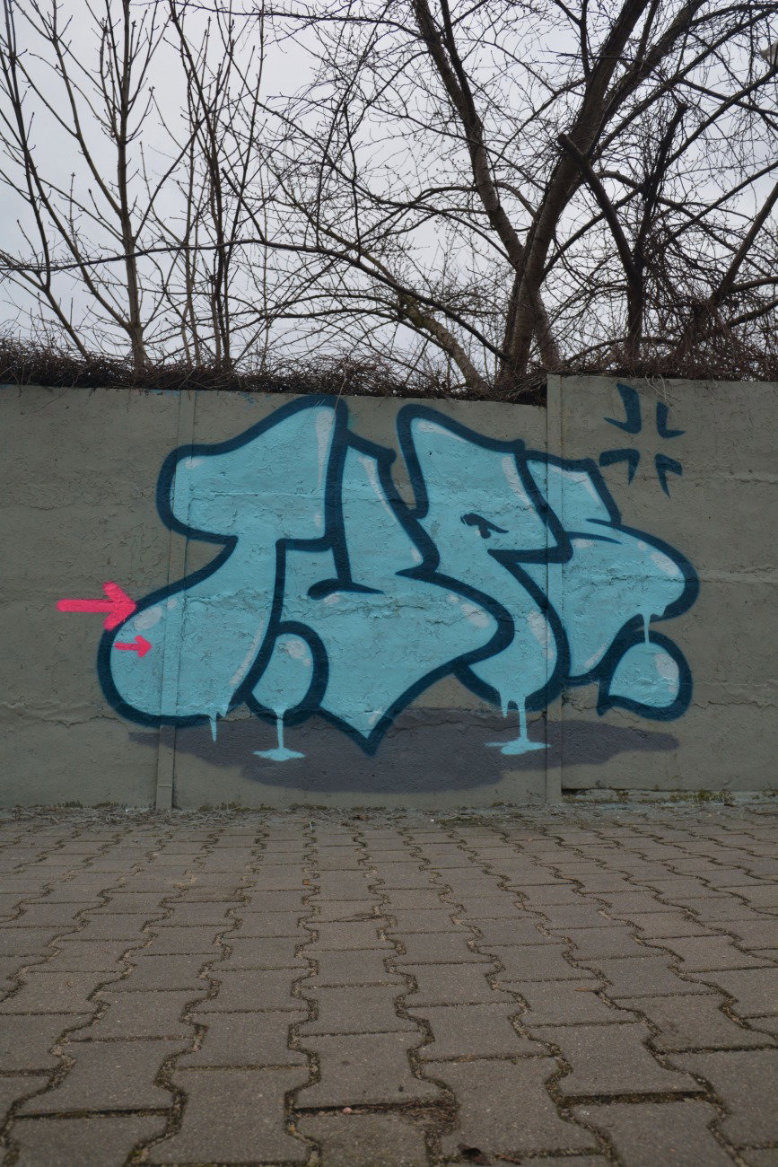 Graffiti Wall in Slubice - Photo by NOIIO3 - tups (2016)