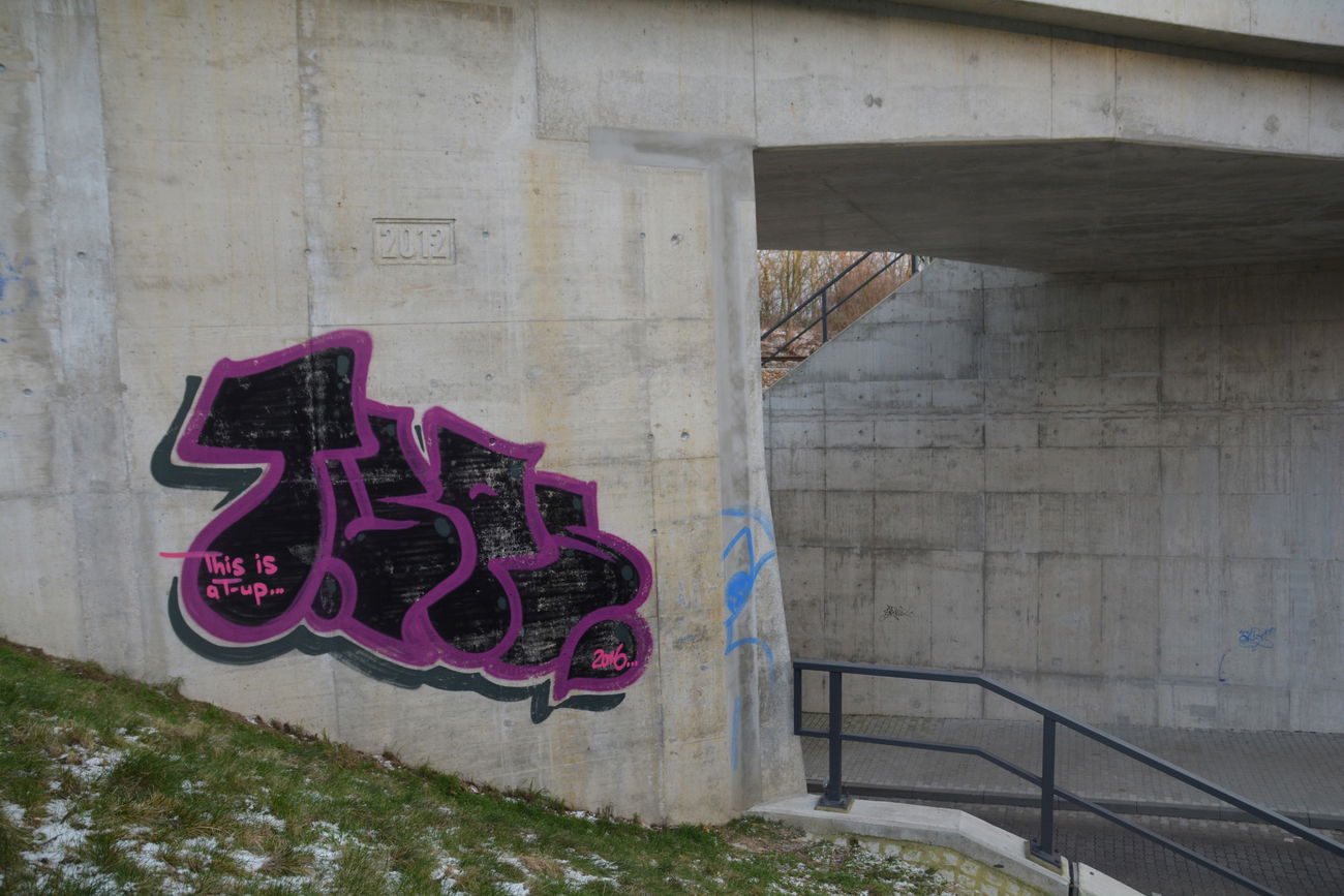 Graffiti Bombing - Photo by NOIIO3 - tups, tup, throwup (2016)