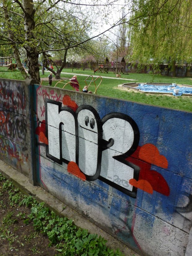 Graffiti Wall in Gmina S?Ubice - Photo by NOIIO3 - no2 (2013)