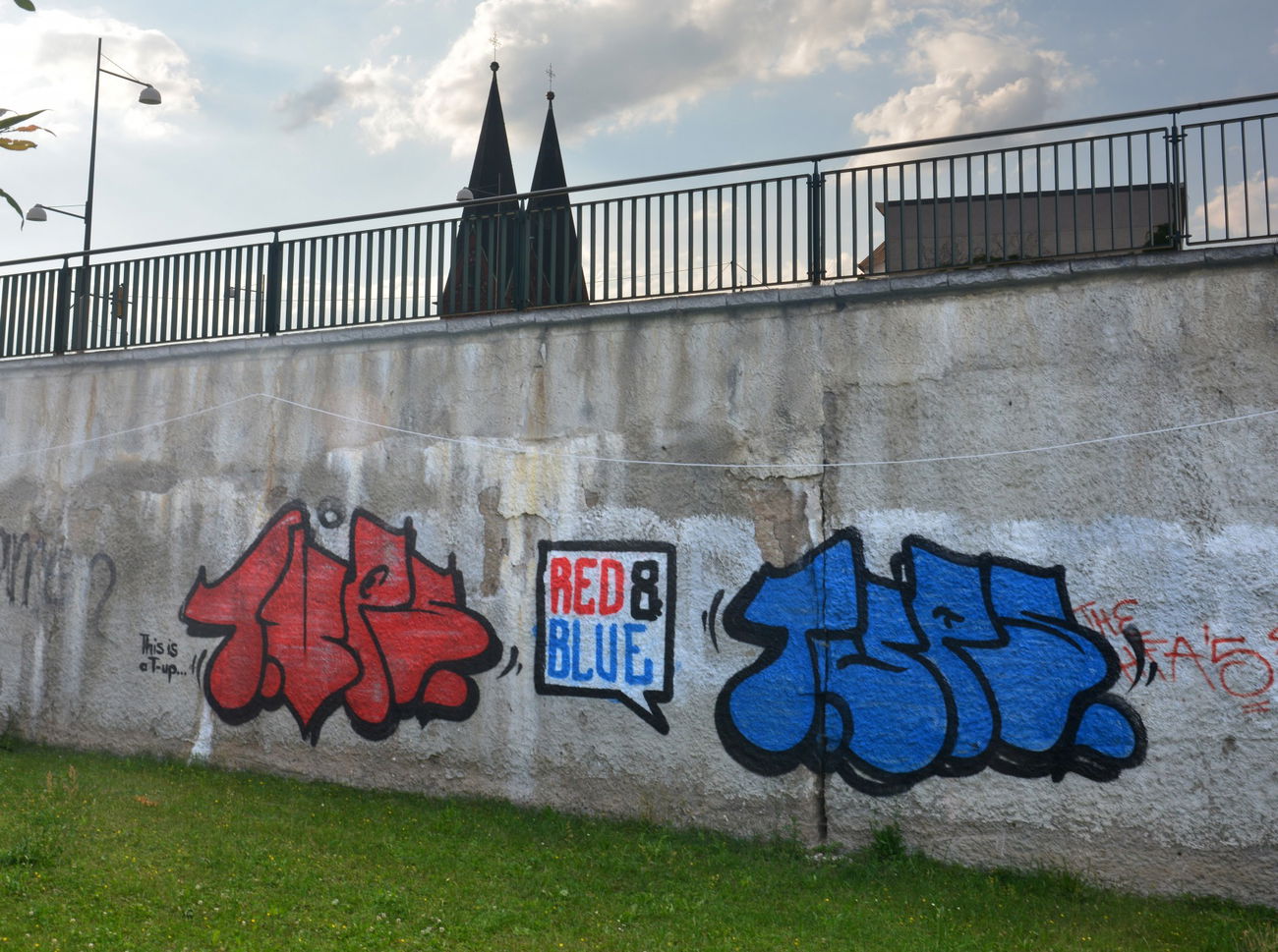 Graffiti Bombing - Photo by NOIIO3 - tups, throwup, tup (2016)