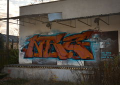 Graffiti Bombing in Frankfurt (Oder) - Photo by NOIIO3 - no2, nr2, number2 (2016)