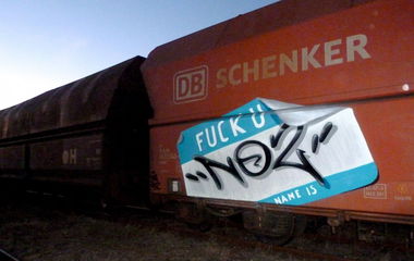 Graffiti Train - Photo by NOIIO3 (2012)