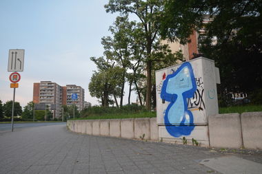 Graffiti Bombing - Photo by NOIIO3 - tups, tup (2016)