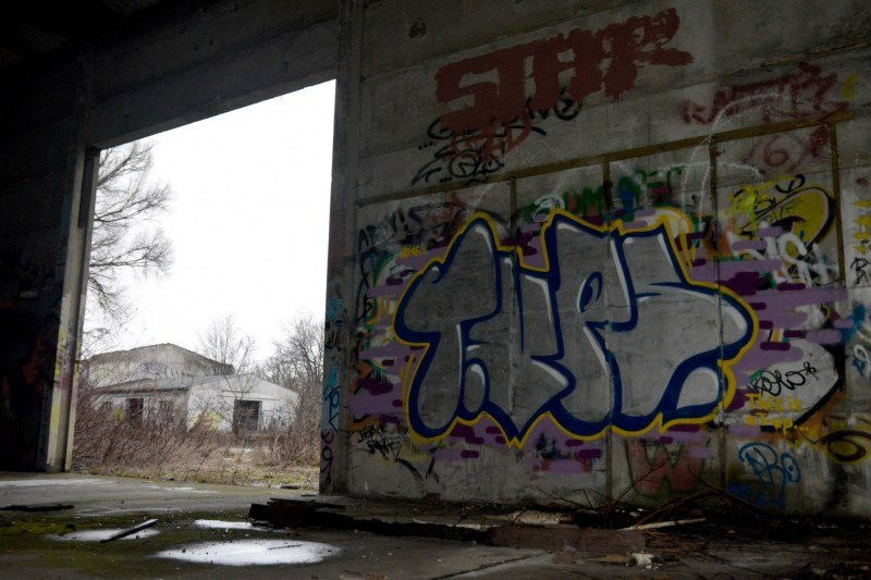 Graffiti Wall - Photo by NOIIO3 - tups, tup, throwup (2016)