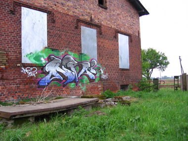 Graffiti Wall in Letschin - Photo by NOIIO3 (2011)