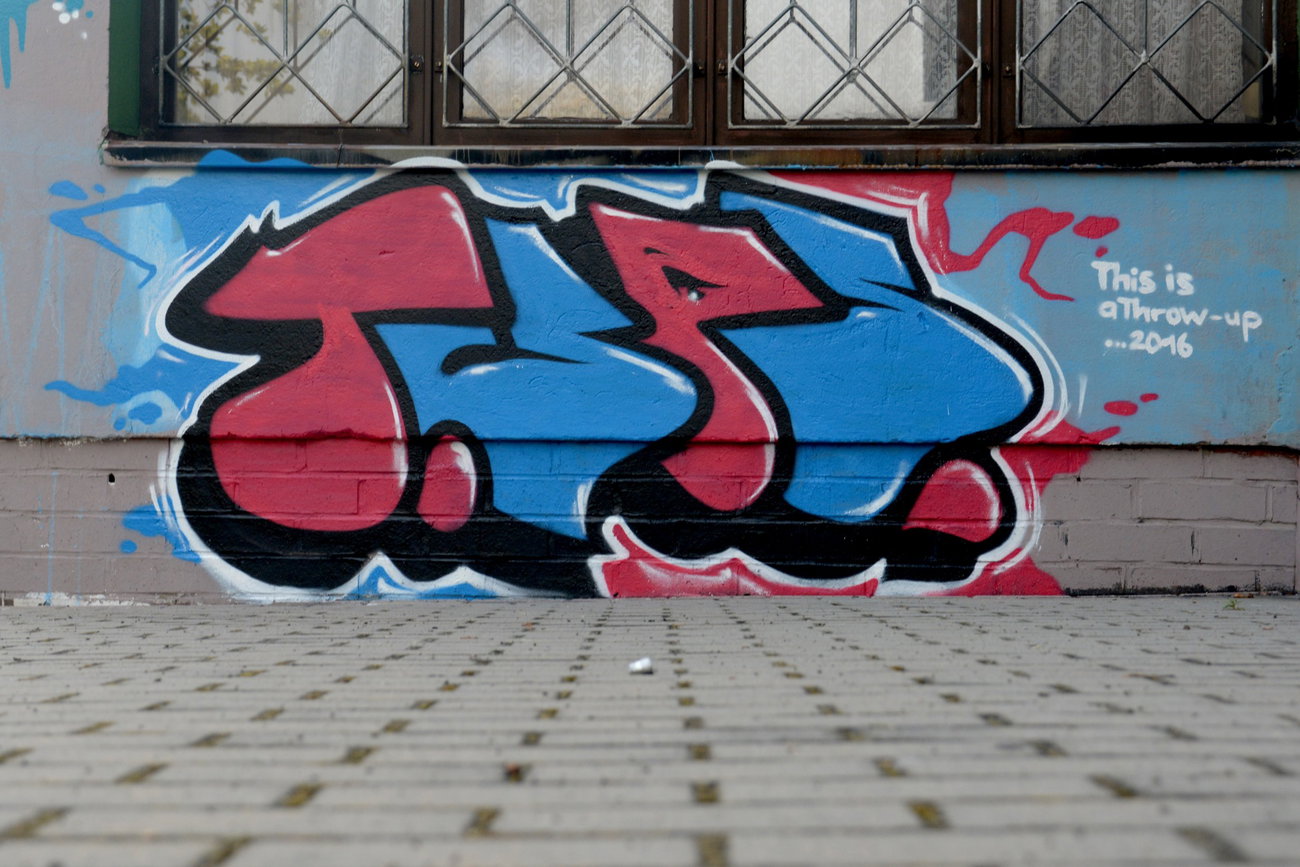 Graffiti Wall - Photo by NOIIO3 - tups, tup (2016)