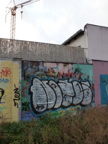 Graffiti Wall in Cottbus - Photo by NOIIO3 - no2, numbertwo, nuber2 (2013)
