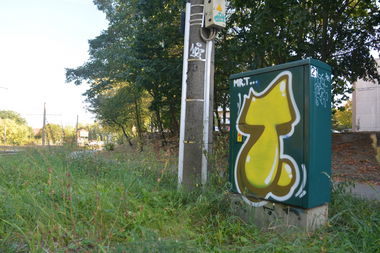 Graffiti Bombing - Photo by NOIIO3 - tups, throwup, tup (2016)