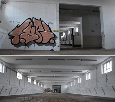 Graffiti Wall - Photo by NOIIO3 - tups, throwup, tup (2016)