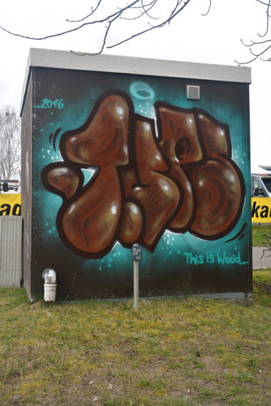 Graffiti in Frankfurt (Oder) - Photo by NOIIO3 - tups, tup, thisisatup (2016)