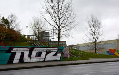 Graffiti in Frankfurt (Oder) - Photo by NOIIO3 (2014)