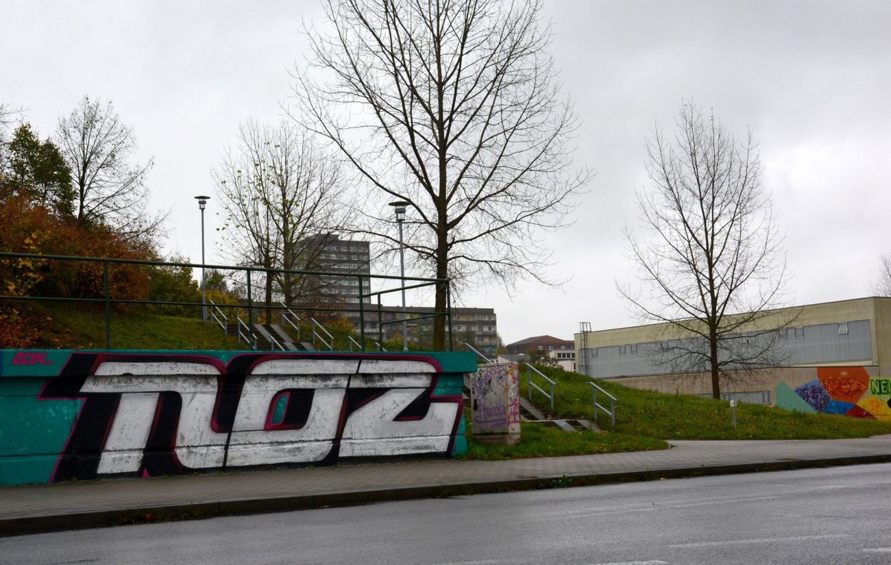 Graffiti in Frankfurt (Oder) - Photo by NOIIO3 (2014)