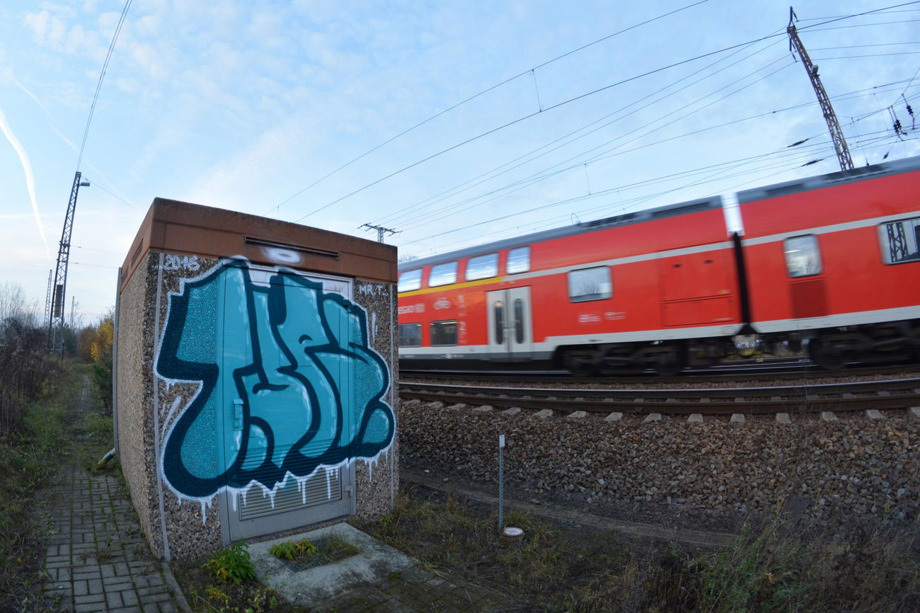 Graffiti Bombing - Photo by NOIIO3 - tups, tup, throwup (2016)