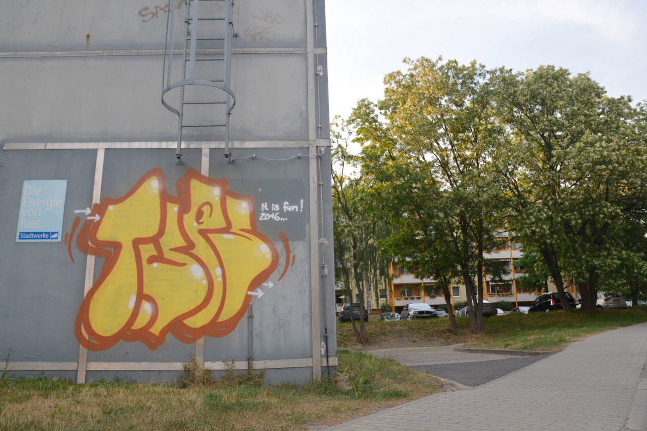 Graffiti Bombing - Photo by NOIIO3 - tups, tup (2016)