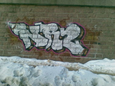 Graffiti Bombing - Photo by NOIIO3 - nr2, number2, no2 (2009)