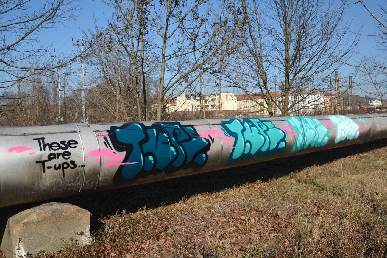 Graffiti Bombing - Photo by NOIIO3 - tups (2016)
