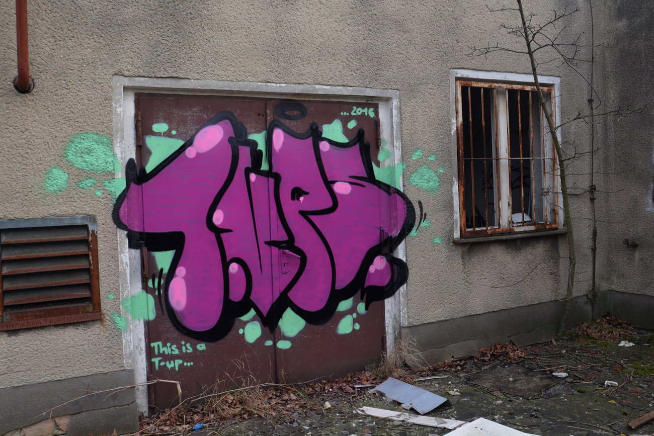 Graffiti Wall - Photo by NOIIO3 - t-ups, tup (2016)