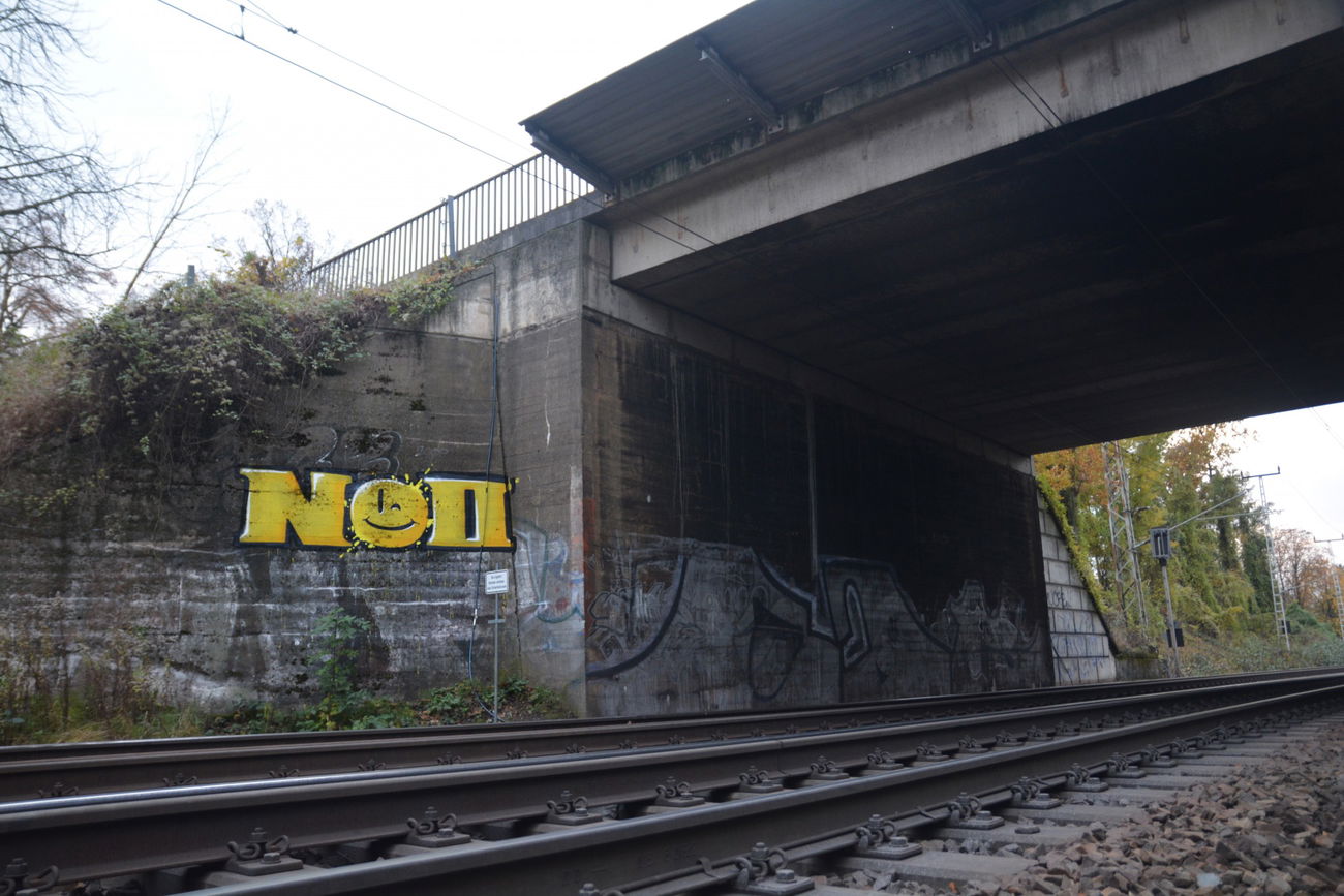 Graffiti Bombing in Frankfurt (Oder) - Photo by NOIIO3 - NO2, NR2, NUMBER2 (2016)