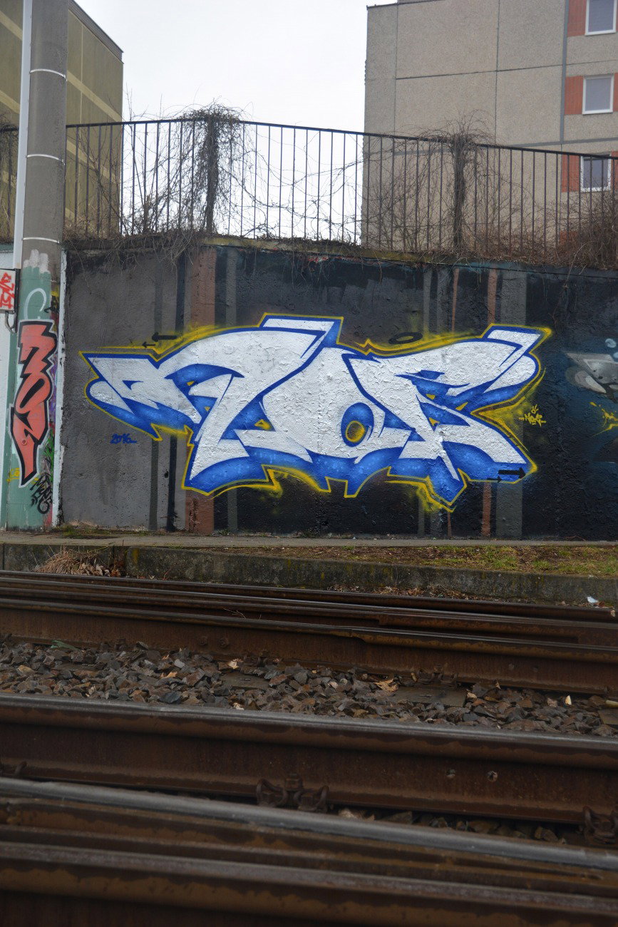 Graffiti Wall - Photo by NOIIO3 - no2, numbertwo, nummerzwei (2016)