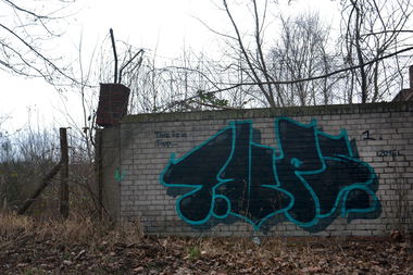 Graffiti Bombing in Frankfurt (Oder) - Photo by NOIIO3 - tups, tup, throwup (2016)