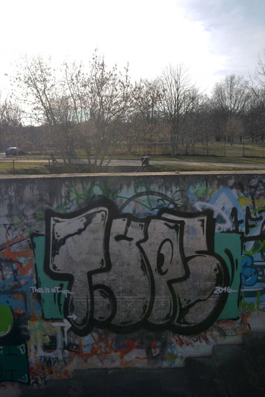 Graffiti Bombing - Photo by NOIIO3 - tups, throwup, tups (2016)