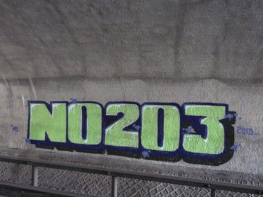 Graffiti Wall - Photo by NOIIO3 (2013)