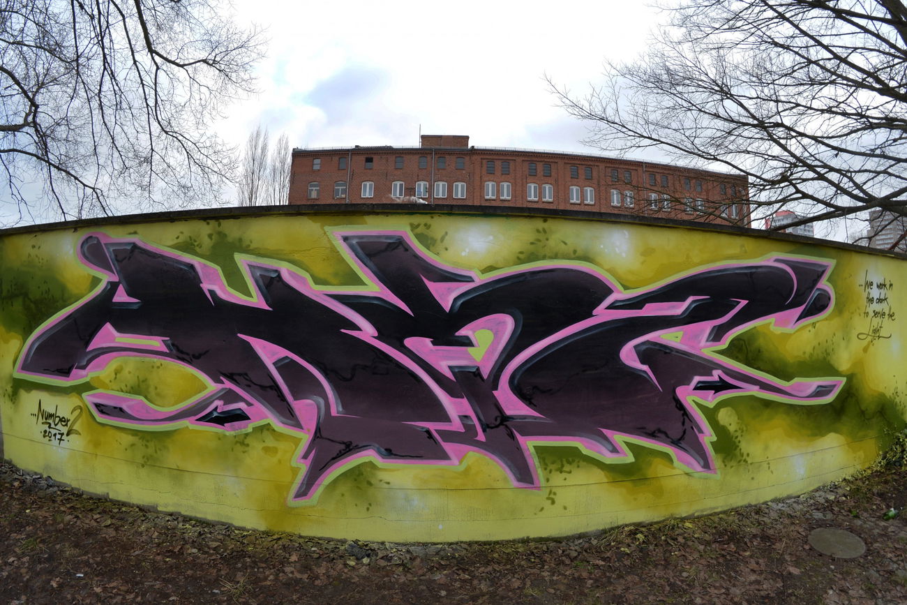 Graffiti Bombing - Photo by NOIIO3 - no2 (2017)