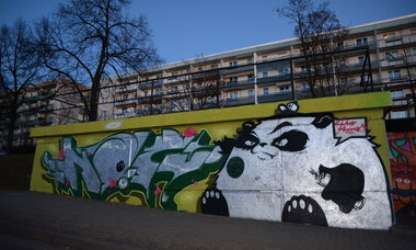 Graffiti Wall in Frankfurt (Oder) - Photo by NOIIO3