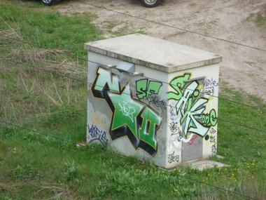 Graffiti Wall - Photo by NOIIO3 (2010)