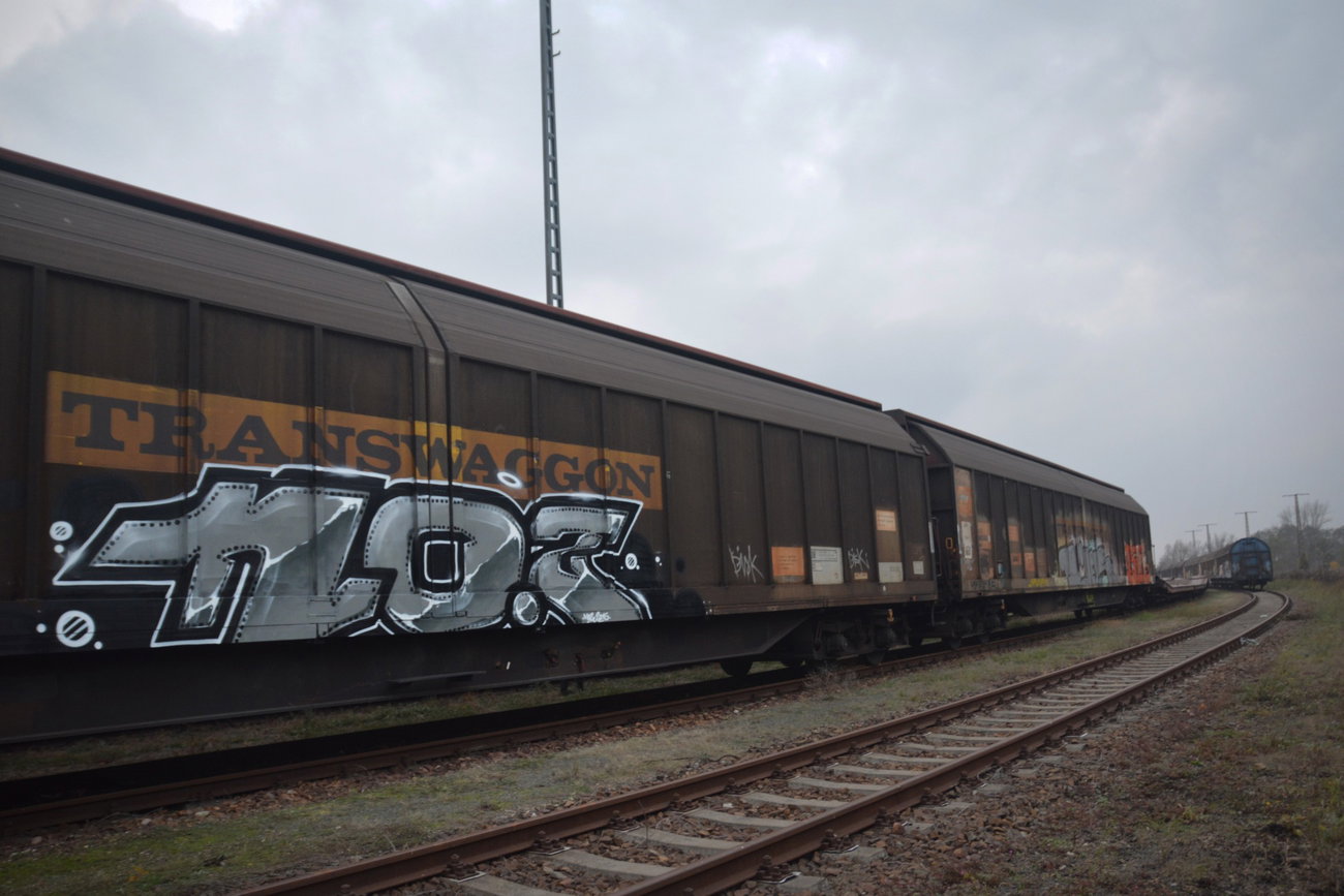 Graffiti Train - Photo by NOIIO3 - no.2, no2 (2016)