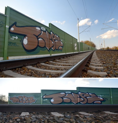Graffiti Photo by NOIIO3 - tups, tup, zhrowup (2016)