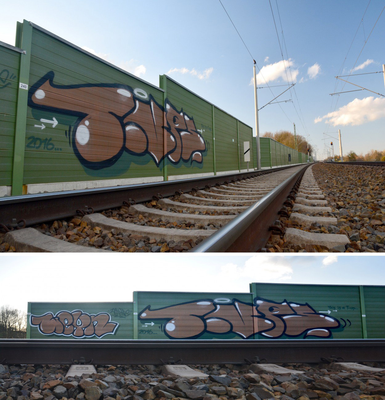 Graffiti Photo by NOIIO3 - tups, tup, zhrowup (2016)