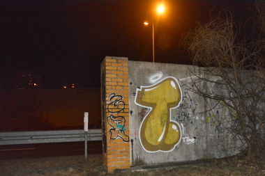 Graffiti in Frankfurt (Oder) - Photo by NOIIO3 - tups, thisisathrowup, throwup (2017)
