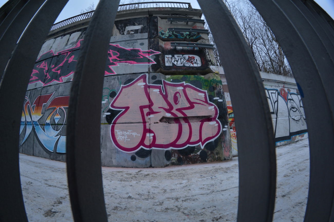 Graffiti Wall - Photo by NOIIO3 - tups, throwup, thisisatup (2017)