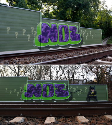 Graffiti Bombing - Photo by NOIIO3 - no2 (2016)