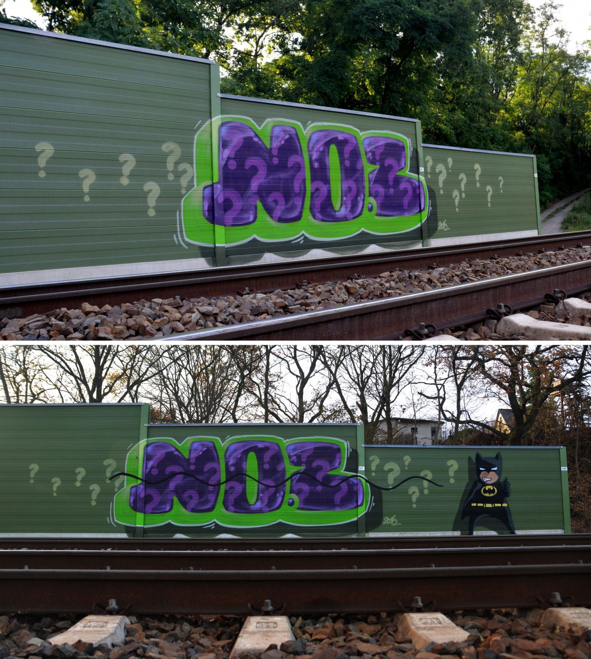 Graffiti Bombing - Photo by NOIIO3 - no2 (2016)