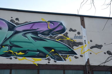 Graffiti Wall - Photo by NOIIO3 - no2, nr2, numbertwo (2016)