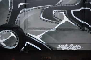 Graffiti Train - Photo by NOIIO3 - no2, number2, numbertwo (2016)