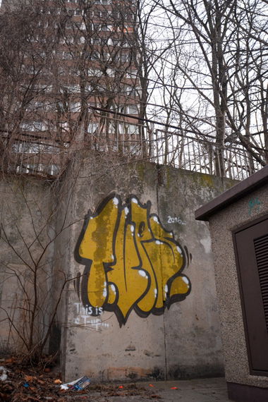 Graffiti Bombing in Frankfurt (Oder) - Photo by NOIIO3 - t.ups, t-ups, t-up (2016)