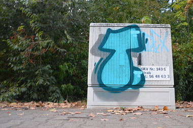 Graffiti Bombing - Photo by NOIIO3 - tups, throwup, tup (2016)